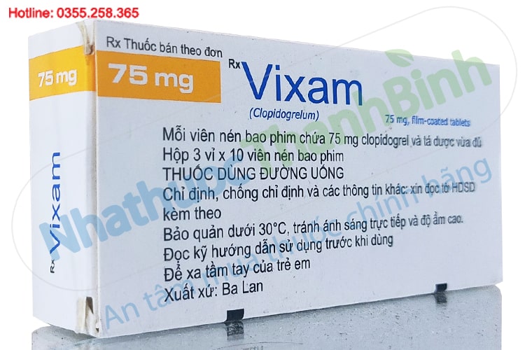 Thuốc Vixam 75mg hộp 30 viên Ba Lan