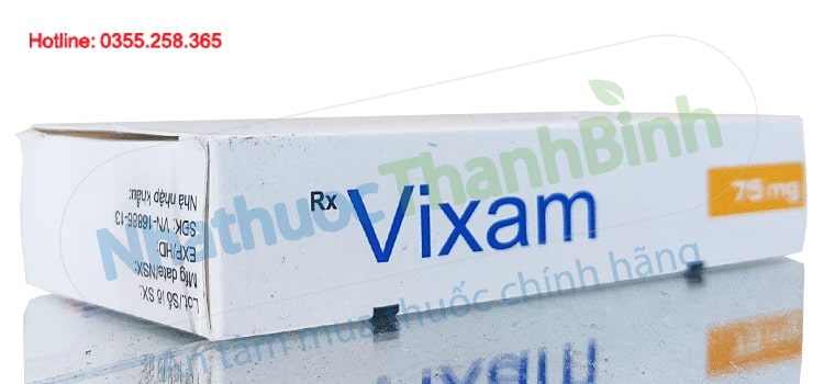 Thuốc Vixam 75mg điều trị huyết khối động mạch