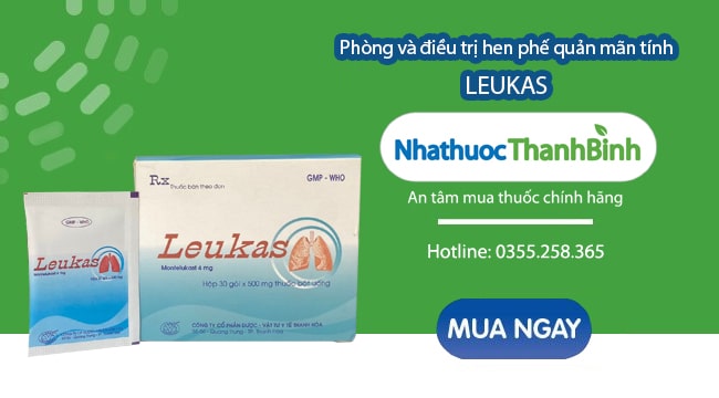 Mua thuốc Leukas chính hãng tại Nhà thuốc Thanh Bình