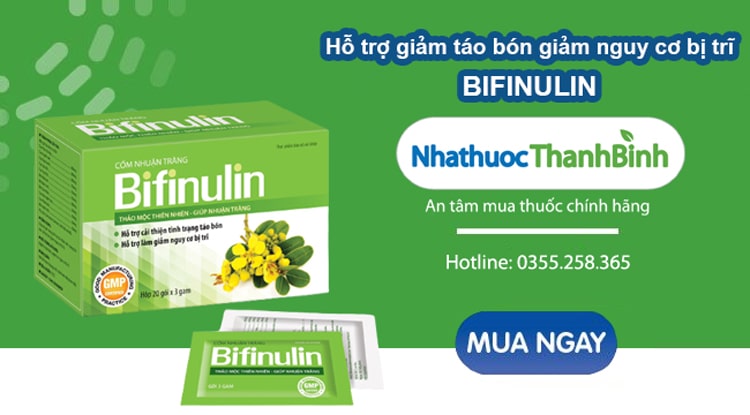 Mua Bifinulin chính hãng tại Nhà thuốc Thanh Bình