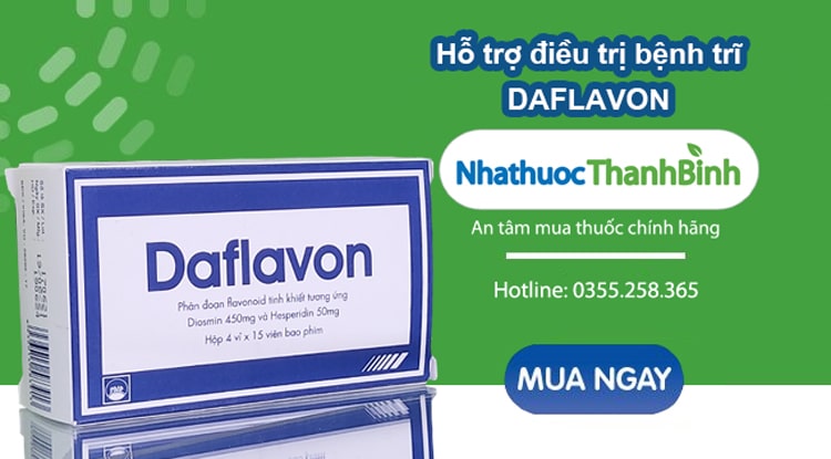 Mua thuốc Daflavon chính hãng tại Nhà thuốc Thanh Bình
