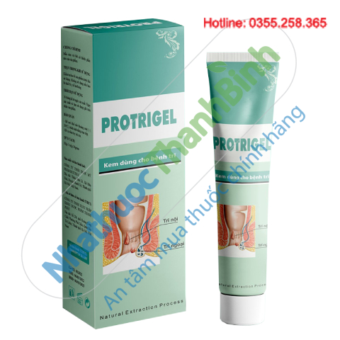 Kem bôi trĩ Protrigel hỗ trợ điều trị trĩ nội trĩ ngoại