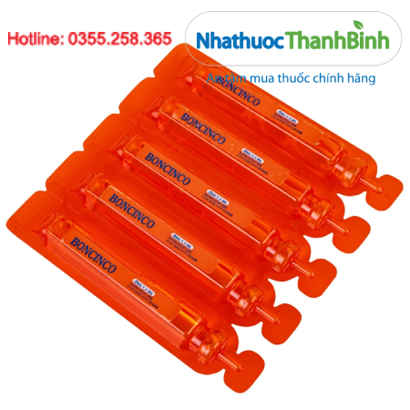 Thuốc Boncinco Hà Nam Bổ sung vitamin, lysin, calci và acid amin thiết yếu