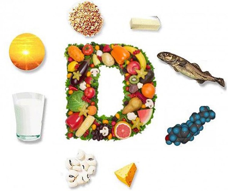 Vitamin D có trong ánh nắng mặt trời và nhiều thực phẩm hàng ngày