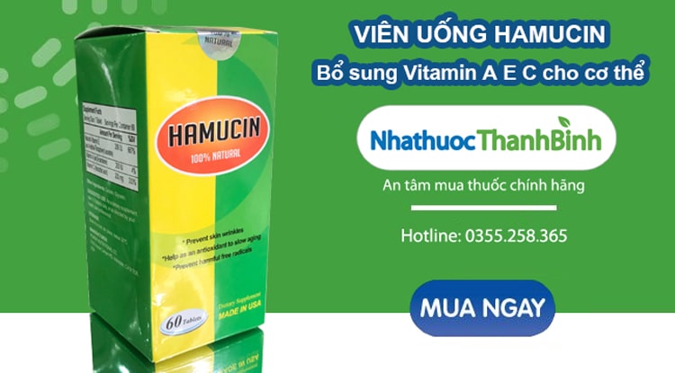 Mua Hamucin chính hãng tại Nhà thuốc Thanh Bình