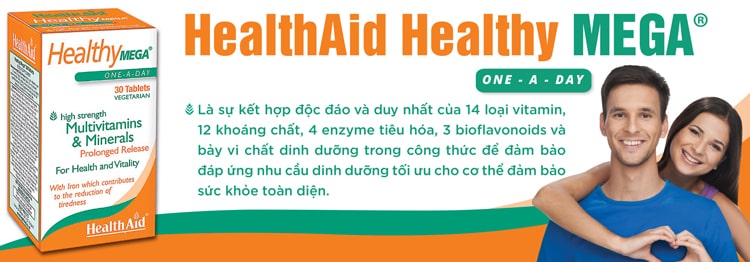 Viên uống Healthy Mega có công thức độc đáo cho hiệu quả thực tế cao