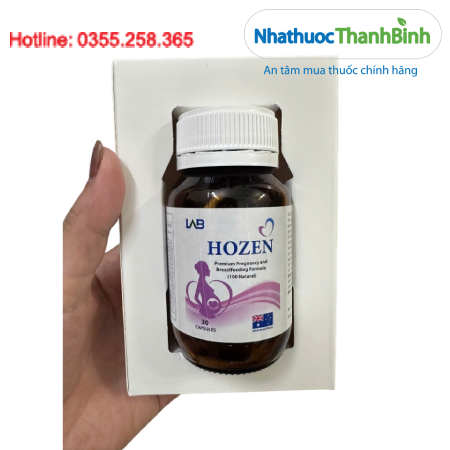 Hozen Bổ Sung Vitamin, Khoáng Chất Cho Phụ Nữ Mang Thai Và Cho Con Bú