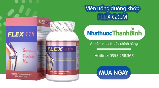 Mua viên uống Flex G.c.m chính hãng tại Nhà thuốc Thanh Bình